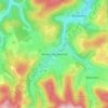 Westernbödefeld topographic map, elevation, terrain