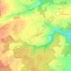Beaurepaire topographic map, elevation, terrain