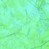 Fortuine topographic map, elevation, terrain