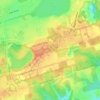 Oak Ridges Corridor Park topographic map, elevation, terrain