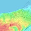 Cevicheria Umiña topographic map, elevation, terrain