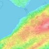 Dalar topographic map, elevation, terrain