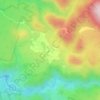Waiuta topographic map, elevation, terrain
