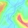 Les Rhodez topographic map, elevation, terrain