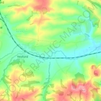Neopardy topographic map, elevation, terrain