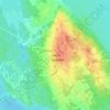 Sollerön topographic map, elevation, terrain