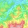 Le Fiol topographic map, elevation, terrain