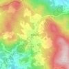 Wiesing topographic map, elevation, terrain