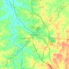 Harrodsburg topographic map, elevation, terrain