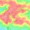 Le Val Dreo topographic map, elevation, terrain