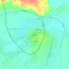 Al Jawf topographic map, elevation, terrain