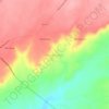Jeddito topographic map, elevation, terrain