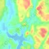 Valen topographic map, elevation, terrain