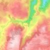 Le Luchadou topographic map, elevation, terrain