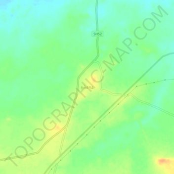 Fatehgadh topographic map, elevation, terrain