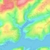 Porthnavas Creek topographic map, elevation, terrain