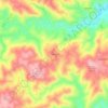 Parises topographic map, elevation, terrain
