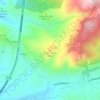 Colle Cario topographic map, elevation, terrain
