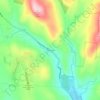 West Dover topographic map, elevation, terrain