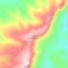 South Mountain topographic map, elevation, terrain