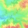 Charneuve topographic map, elevation, terrain