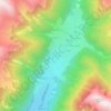 St. Magdalena - Santa Maddalena in Casies topographic map, elevation, terrain