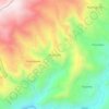 Puca Chico topographic map, elevation, terrain