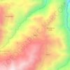Gañil topographic map, elevation, terrain