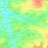 Bouvet topographic map, elevation, terrain