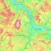 Meißner topographic map, elevation, terrain