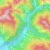 Al Santo topographic map, elevation, terrain