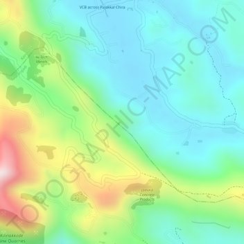 Mini Ooty View Point 2 topographic map, elevation, terrain