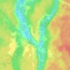 Шеляйха topographic map, elevation, terrain