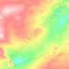 Gobi Desert topographic map, elevation, terrain