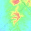 Okopedi topographic map, elevation, terrain