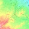 Tseri topographic map, elevation, terrain