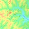 Songbo topographic map, elevation, terrain