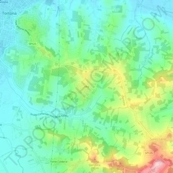 Vho topographic map, elevation, terrain