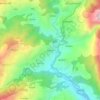 Ganwali topographic map, elevation, terrain