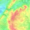 Le Clos aux Boeufs topographic map, elevation, terrain