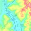 Columbia topographic map, elevation, terrain