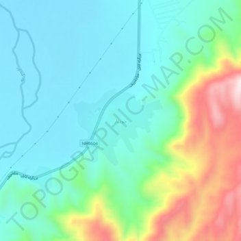 Joybar topographic map, elevation, terrain