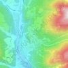 Liariis topographic map, elevation, terrain