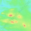 Adrar des Ifoghas topographic map, elevation, terrain