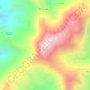Cerro El Balcón topographic map, elevation, terrain