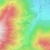Geiselsberg - Sorafurcia topographic map, elevation, terrain