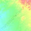 Washer topographic map, elevation, terrain