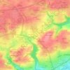 Salanguis topographic map, elevation, terrain