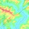 Boreham Street topographic map, elevation, terrain