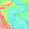 Vidin topographic map, elevation, terrain